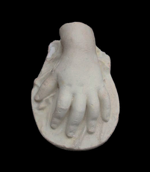 Baby store hand sculpture