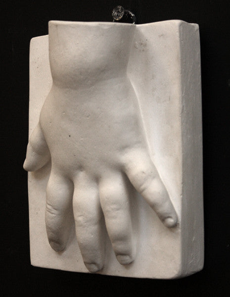 Casting the Hand in Plaster 
